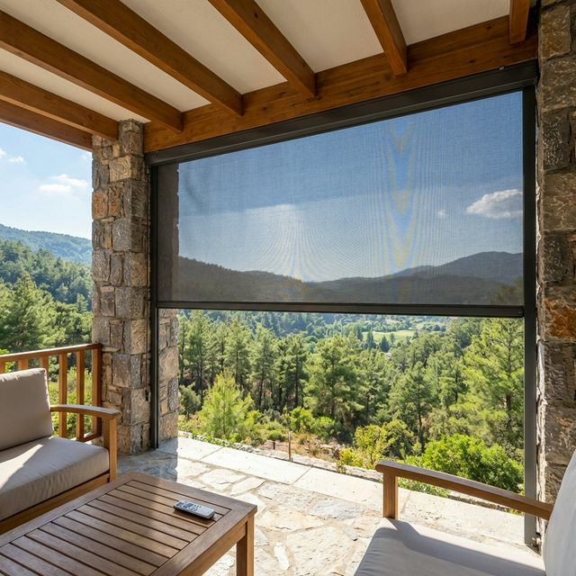 Kayaköy ve Seydikemer Rüzgarlarına Karşı Zip Perde